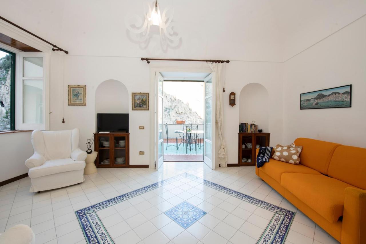 House Amalfi - Terrace & Seaview Daire Atrani Dış mekan fotoğraf