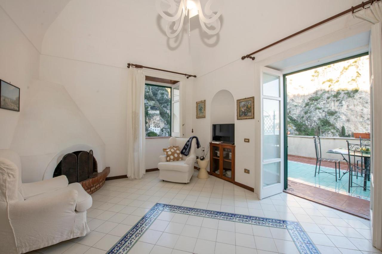House Amalfi - Terrace & Seaview Daire Atrani Dış mekan fotoğraf